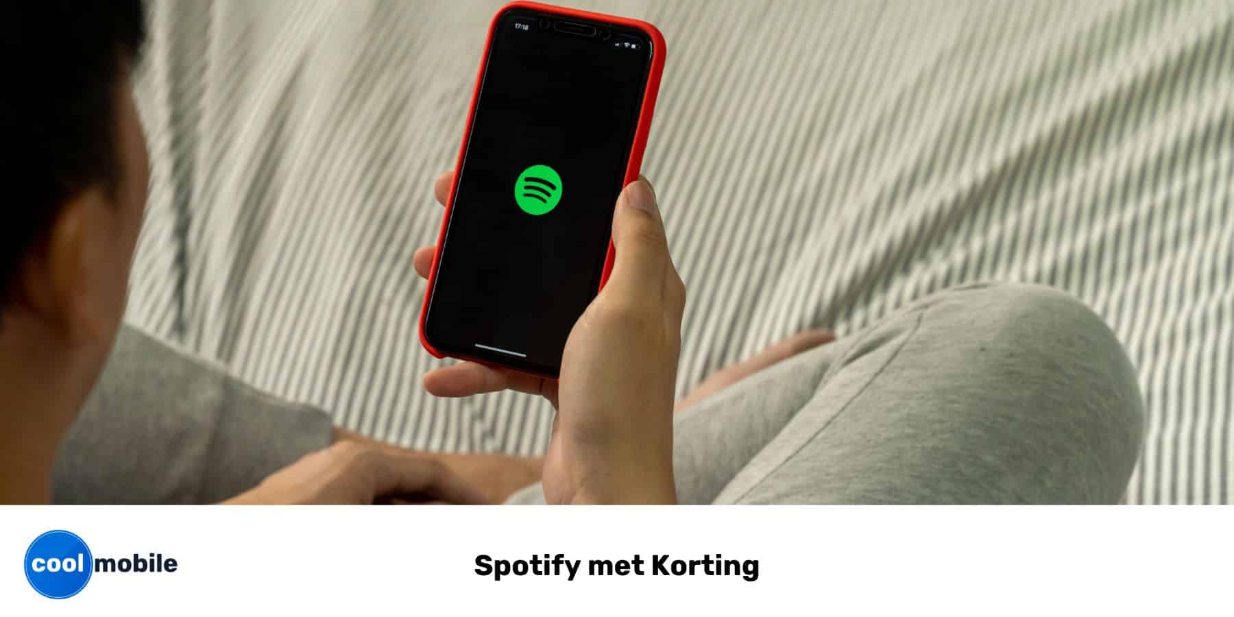 Spotify met korting