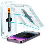 Spigen GLAStR EZ Fit Screenprotector 2 Pack + Applicator Apple iPhone 14 Pro Max - Afbeelding 2